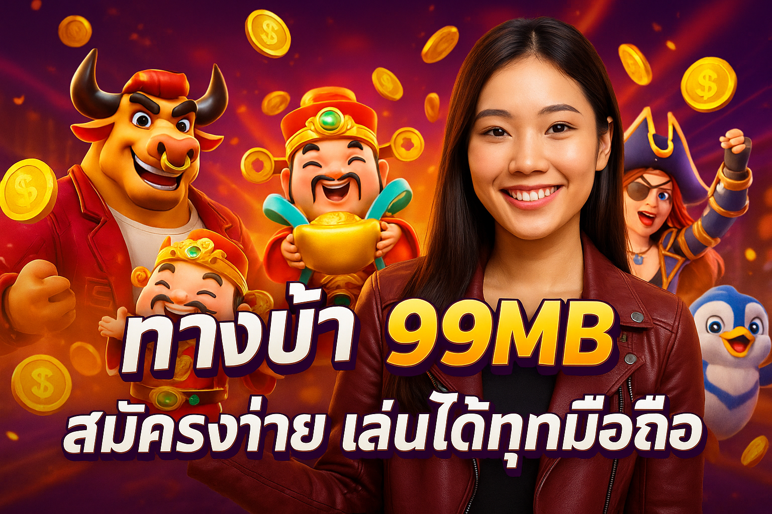 ทางเข้า 99MB สมัครง่าย เล่นได้ทุกมือถือ
