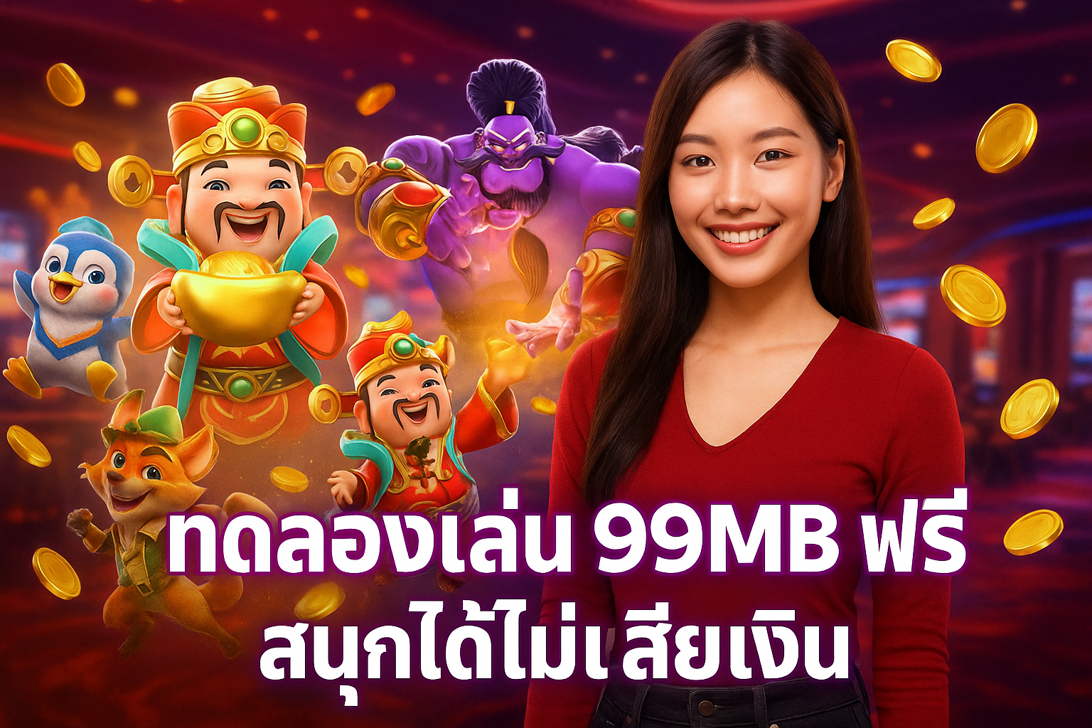 ทดลองเล่น 99MB ฟรี สนุกได้ไม่เสียเงิน